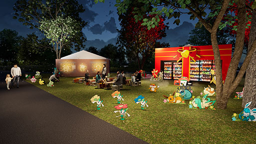 ���������꡼ No.002�Υ���ͥ������ / �Ǥ󤭥����פΥݥ���󤿤��������ĥ꡼�ʤɤ�Ÿ������Pok���mon Happy Holidays�פ��ꤷ���֥���Ҹˡ֥ݥ����ץ֡����ξܺ٤����餫��