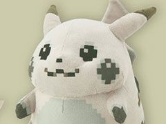「ポケットモンスター 赤・緑」はじまりのピカチュウのぬいぐるみとマスコットを2月28日に発売。当時を再現したモノトーンとドット絵が印象的