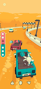 画像ギャラリー No.001のサムネイル画像 / 「トースト・アーチェリー」「ネバネバ卓球」など奇想天外なミニゲームが遊べる1v1対戦ゲーム「WHAT THE CLASH?」,Apple Arcadeで5月1日に配信