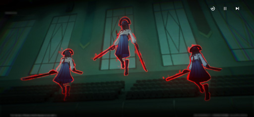 Galeria de imagens No.003 Imagem da miniatura / Uma linda garota montando uma motocicleta atravessa uma cidade em um futuro próximo. Relatório sobre a sessão de avaliação antecipada para o novo RPG de smartphone