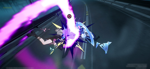 Galeria de imagens No.017 Imagem da miniatura / Uma linda garota montando uma motocicleta atravessa uma cidade em um futuro próximo. Relatório sobre a sessão de avaliação antecipada para o novo RPG de smartphone