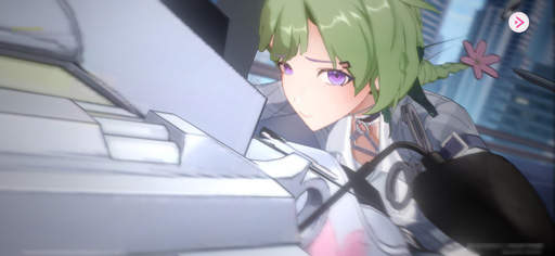 Galeria de imagens No.032 Imagem de miniatura / Uma linda garota montando uma motocicleta atravessa uma cidade em um futuro próximo. Relatório sobre a sessão de avaliação antecipada para o novo RPG de smartphone