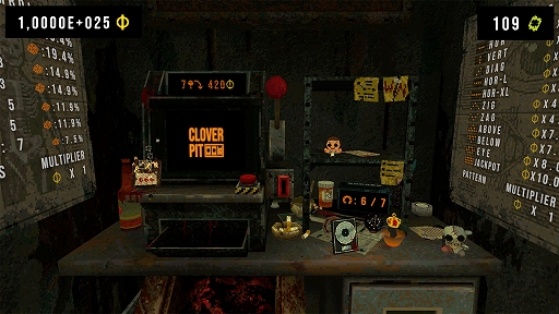 画像ギャラリー No.004のサムネイル画像 / ホラースロットゲーム「CloverPit」,初のDLC「Unholy Fusion」を配信開始。「手術マシン」でチャームを合成し,強力な装飾品に作り変えられる