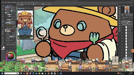 画像ギャラリー No.009のサムネイル画像 / デスクトップの一部でお店の経営を楽しめる「月曜が来ないカフェ(Not Monday Cafe)」,日本語版のストアページをSteam内に開設