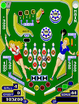 アーケードアーカイブス ピンボールアクション