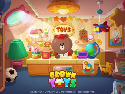 画像ギャラリー No.001のサムネイル画像 / ラインフレンズのキャラクターを集めてマイタウンを作ろう。スマホ向け新作アプリ「ブラウントイズ」配信開始。限定パッケージが登場