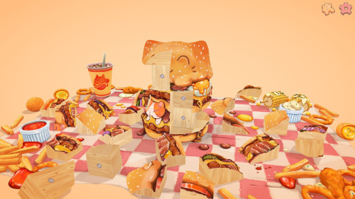 画像ギャラリー No.004のサムネイル画像 / 食べ物をモチーフにした癒し系の3Dパズル「UMAMI」,デモ版をSteamでリリース。日本国内のパブリッシングをNextingが担当