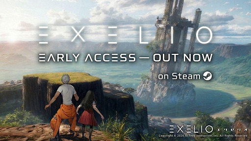 画像ギャラリー No.001のサムネイル画像 / 過酷な惑星が舞台のクラフトサバイバル「Exelio -エグゼリオ」,アーリーアクセスをSteamで開始。主人公が昼夜で切り替わる