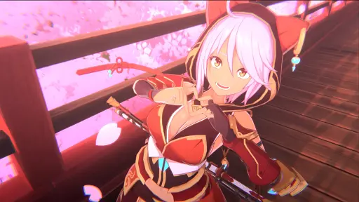 画像ギャラリー No.017のサムネイル画像 / 主人公レトラの魅力がバクハツする，ローグライト3Dアクション「夢幻桜楼閣」。電猫遊戯のほーせんか氏が語る，本作に込めた思いとは［プレイレポ］