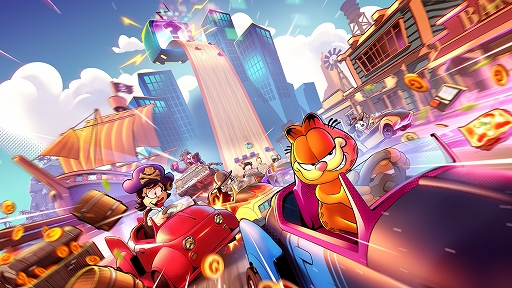 ���������꡼ No.001�Υ���ͥ������ / ǭ�����̡��Υ����ե�����ɤ���֤����������ȥ졼����ĩ�ࡣ��Garfield Kart 2 - All You Can Drift�ס�9��10����ȯ�����