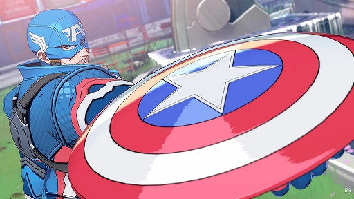 画像ギャラリー No.006のサムネイル画像 / 「MARVEL Tōkon: Fighting Souls」,キャプテン・アメリカのさまざまな技を紹介するキャラクターガイド動画を公開