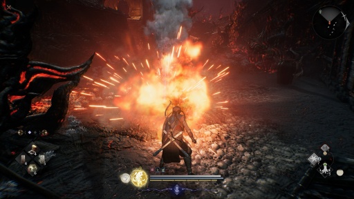 画像ギャラリー No.028のサムネイル画像 / ［プレイレポ］「仁王3」は高難度だけじゃない。和のオープンフィールドに広がる“遊びの重箱”，サムライとニンジャを切り替える高密度バトル