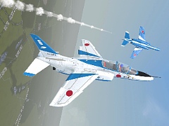 「Dancing Wings - The Aerobatic Simulator」，Steamで体験版を配信開始。T-4を飛ばし，1人で編隊アクロバット飛行を演じられるフライトシム