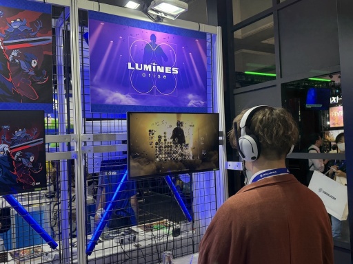 ���������꡼ No.006�Υ���ͥ������ / ��Lumines Arise�׳�ȯ�ԥ��󥿥ӥ塼���Ƥ�ư���Ф������ȸ��Υѥ��롤�����ץ쥤���֥���θ����ۿ��˸�����ư����ʹ����BitSummit��