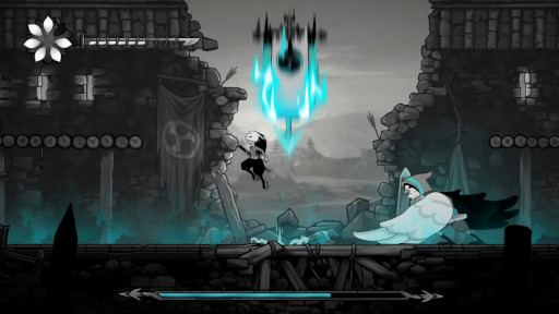 画像ギャラリー No.009のサムネイル画像 / 時代劇を題材とした高難度アクション「愚霊」，PC版の発売日が7月23日に決定。霊界をさまよう武士が，自然界の神々との戦いに挑む