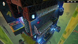 画像ギャラリー No.018のサムネイル画像 / ［プレイレポ］「Super Meat Boy 3D」試遊会レポート。グロかわいい世界が3Dに進化し，ミートボーイが彼女を救う旅で死にまくる