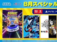 「ソニックレーシング クロスワールド」が60％オフ。セガの「8月スペシャルセール」が開催中