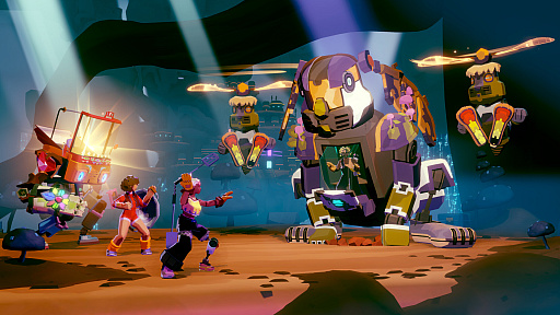 画像ギャラリー No.003のサムネイル画像 / おいしい料理で伝統とつながりを取り戻せ！ メカに乗り込み，食品企業と戦うターン制RPG「Dosa Divas」が発売