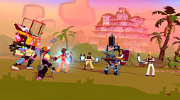 画像ギャラリー No.008のサムネイル画像 / おいしい料理で伝統とつながりを取り戻せ！ メカに乗り込み，食品企業と戦うターン制RPG「Dosa Divas」が発売