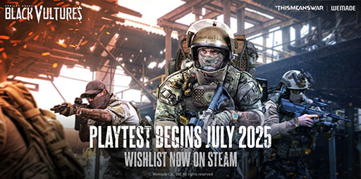 画像ギャラリー No.001のサムネイル画像 / 特殊部隊出身の隊員たちが自らの生存と富を目的に戦うFPS「Black Vultures: Prey of Greed」,Steamストアページが公開に