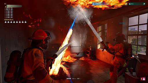 画像ギャラリー No.003のサムネイル画像 / 最大4人の消防士が団結して危険な火災に立ち向かう消防シム。PS5向けパッケージ版「Firefighting Simulator: Ignite」,本日発売