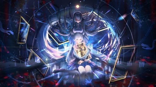 画像ギャラリー No.001のサムネイル画像 / 現実世界と鏡の世界を行き来して,失踪事件の真実に迫る。横スクロールのADV「幽夜少女の鏡」,Steamストアページを公開