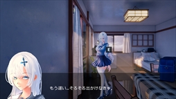 画像ギャラリー No.003のサムネイル画像 / 現実世界と鏡の世界を行き来して,失踪事件の真実に迫る。横スクロールのADV「幽夜少女の鏡」,Steamストアページを公開