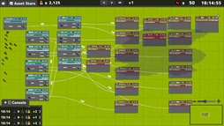 画像ギャラリー No.003のサムネイル画像 / ノーコードプログラミングの操作感で遊べるRPG「Node Nexus」,デモ版をSteamで配信開始。敵のモジュールにノードを伸ばして攻撃する