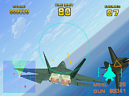 画像ギャラリー No.006のサムネイル画像 / 「エアーコンバット22」,アーケードアーカイブスで7月3日に発売決定。1995年にナムコから発売されたフライトSTG