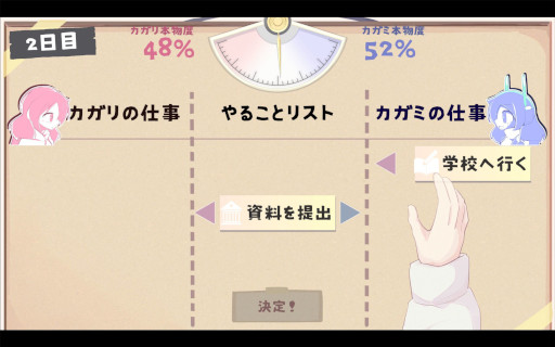 画像ギャラリー No.004のサムネイル画像 / 人間と代理ロボットはどちらが「本物」か。対立や競争ではなく思いやりを描くノベルゲーム「ドッペルテスト」，3月20日にSteamでリリース