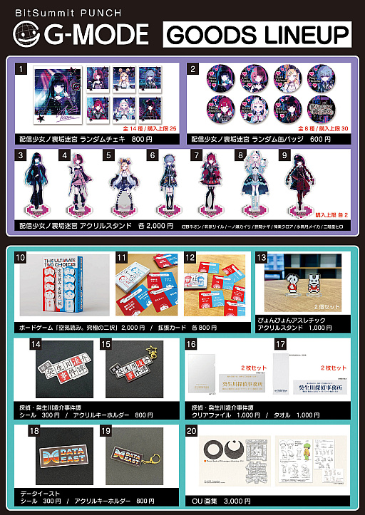 画像ギャラリー No.015のサムネイル画像 / ジー・モード，「BitSummit PUNCH」の出展情報を公開。「みんなで空気読み。ワールド タイVer.」「コメンテーター」などを試遊展示