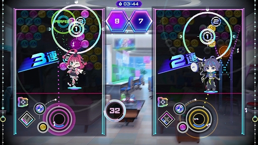 画像ギャラリー No.002のサムネイル画像 / タイトーの新作リズムパズルゲーム「QQQbeats!!!(キュキュキュビーツ)」,Switch向けに2025年秋の発売決定