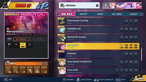 画像ギャラリー No.003のサムネイル画像 / リズムアクション「PUMP IT UP RISE」,正式版を本日リリース。足でプレイする譜面を指先で楽しめるよう再構築