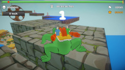 画像ギャラリー No.002のサムネイル画像 / 「パドルパドルパドる」，高難度縦型マップを収録したDLC「Up Up Up」を発売。忍耐力が試される1〜2人用のボート漕ぎアクション