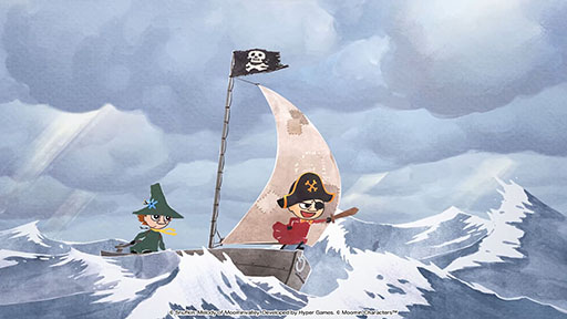 画像ギャラリー No.004のサムネイル画像 / 音楽パズルアドベンチャー「スナフキン:ムーミン谷のメロディ」,スマホ向けに配信開始。序盤は無料体験可能