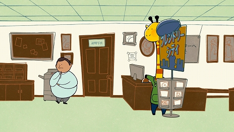 画像ギャラリー No.007のサムネイル画像 / 他人に話しかけられると爆死するキリンをあの手この手でサポート。「コミュ障キリンの一週間」のデモ版が日本語に対応