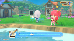 画像ギャラリー No.005のサムネイル画像 / 40名以上のホロライブメンバーがちびキャラになって登場。スローライフRPG「ぷちホロの村 - 剣とお店と田舎暮らし」，4月24日にSteamで発売