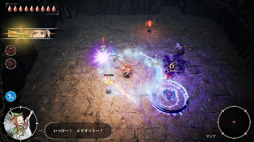 画像ギャラリー No.017のサムネイル画像 / 「冒険家エリオットの千年物語」，魔力で繁栄を極めた時代と登場キャラクター情報を公開。武器と魔石の強化やカスタマイズ要素も紹介