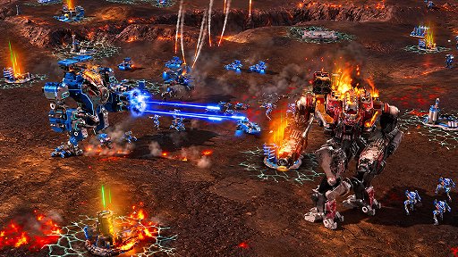 画像ギャラリー No.003のサムネイル画像 / 大規模RTS「Ashes of the Singularity II」の最新開発者ビデオダイアリーが公開。狭い峠道で激突する装甲部隊と,迫撃砲による防衛戦をフィーチャー