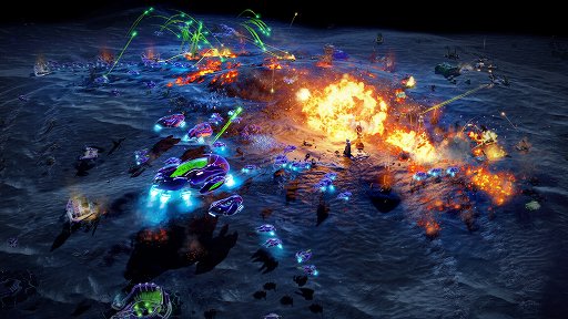 画像ギャラリー No.004のサムネイル画像 / 大規模RTS「Ashes of the Singularity II」の最新開発者ビデオダイアリーが公開。狭い峠道で激突する装甲部隊と,迫撃砲による防衛戦をフィーチャー