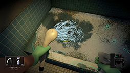 画像ギャラリー No.010のサムネイル画像 / 花王初の3D探索型ホラーアクション「しずかなおそうじ」,Steamで無料公開。襲いかかる“ナニか”から逃げつつ建物を掃除し謎を解き明かそう