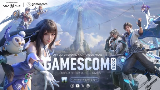 ꡼ No.002 | եȥꥢʥե󥿥֤륪ץARPGHonor of Kings: Worldסgamescom 2025פǺǿ