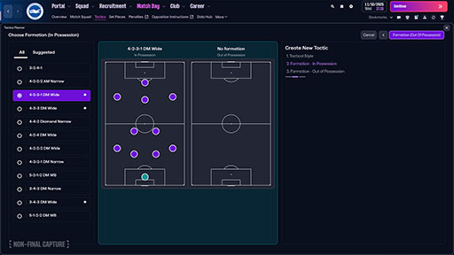 ꡼ No.004 | Football Manager 26ס줿UI䥷꡼νҥå˥եǿȥ쥤顼3ܤ