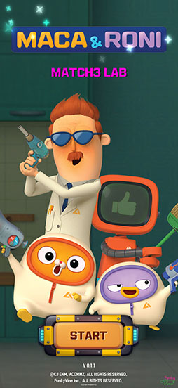 ꡼ No.001 | Maca & Roni Match 3 LAB