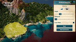 画像ギャラリー No.009のサムネイル画像 / 「トロピコ 7」のティザームービーが公開に。島の地形そのものを変形させる「テラフォーミング」を確認できる