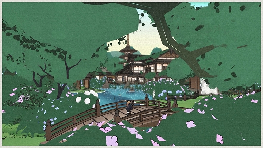 画像ギャラリー No.002のサムネイル画像 / 俳句アドベンチャー「OKU」,松竹ゲームズが共同パブリッシャとして参画。Steamフォロワー30万超の注目作がTGS 2026に出展決定