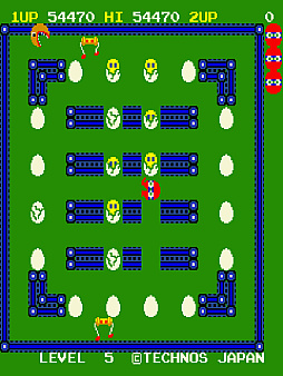 画像ギャラリー No.006のサムネイル画像 / 1983年にテクノスジャパンから発売された「スクランブル・エッグ」,アーケードアーカイブス2/アーケードアーカイブスで8月28日配信