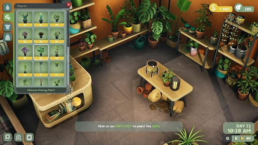 画像ギャラリー No.004のサムネイル画像 / マイペースに自分だけの植物屋を営む「Leafy Corner」,のんびりとした店舗経営の様子を収めた最新トレイラーを公開