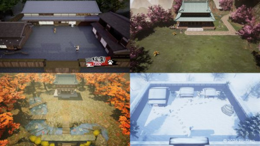 画像ギャラリー No.003のサムネイル画像 / AI音声認識を使った猫忍者育成シム「NINJA CATS: Tactics」,早期アクセス版を4月27日にSteamでリリース。26名のVTuberを声優として起用