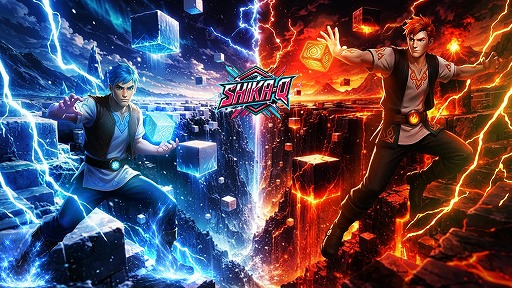 画像ギャラリー No.008のサムネイル画像 / 超高速対戦パズル「SHIKA-Q」Switch版を4月9日に発売。PC版の期間限定プレイテストを本日20：00頃からSteamで実施